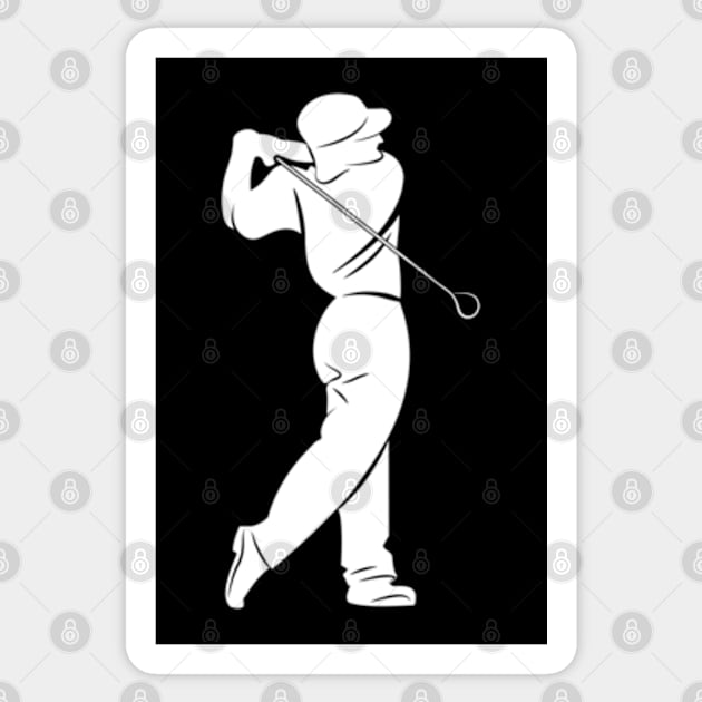 Golf Man Father Dad Sticker by Hassler88